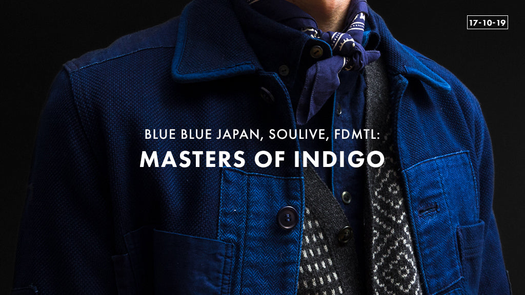 SOULIVE (BLUXE) Indigo Dyed Long MA-1