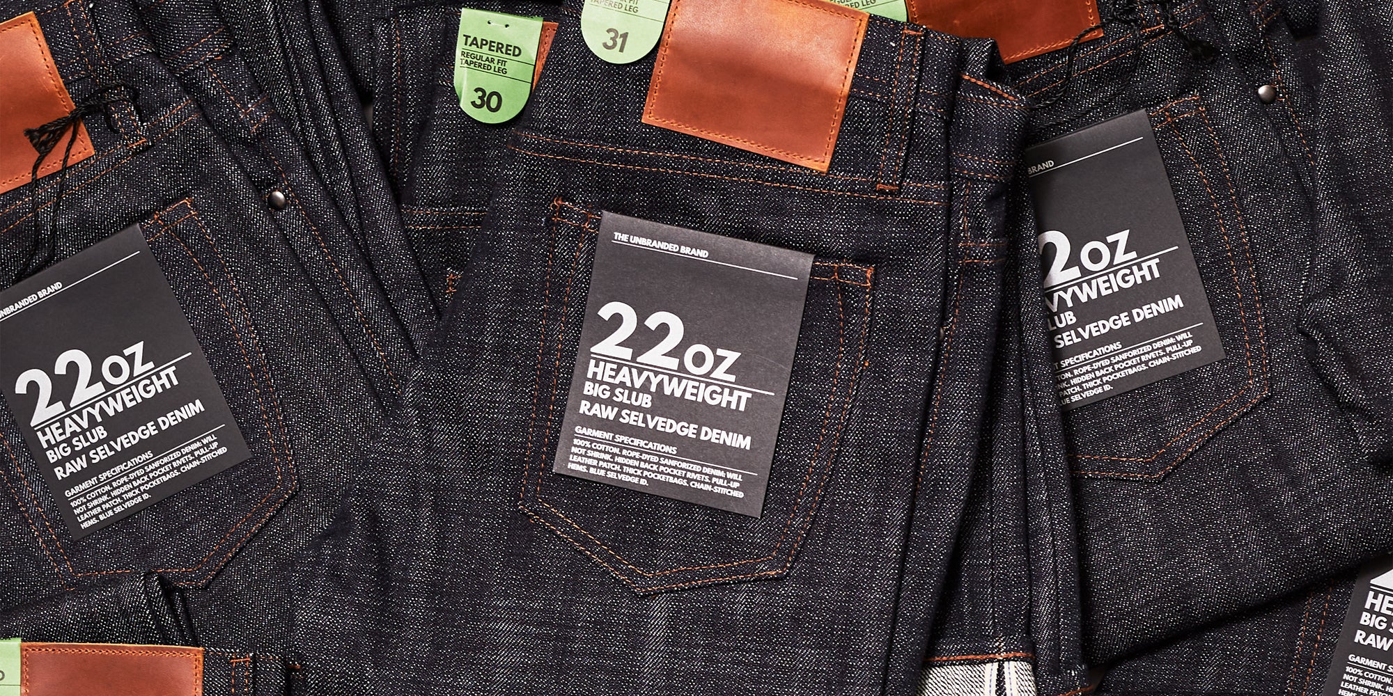 Unbranded Raw Selvedge Denim