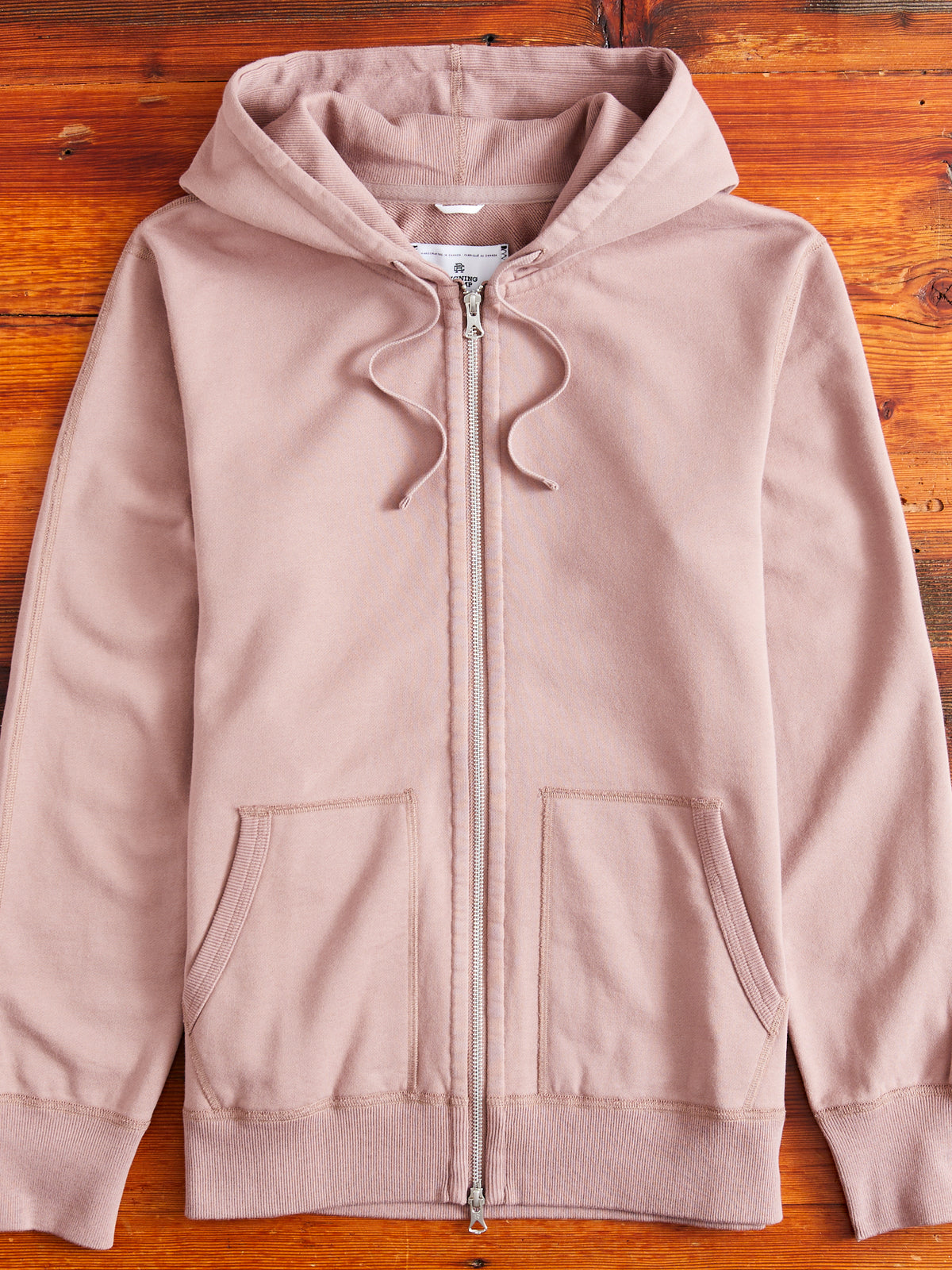 Zip Hoodie in Desert Rose – Blue Owl Workshop