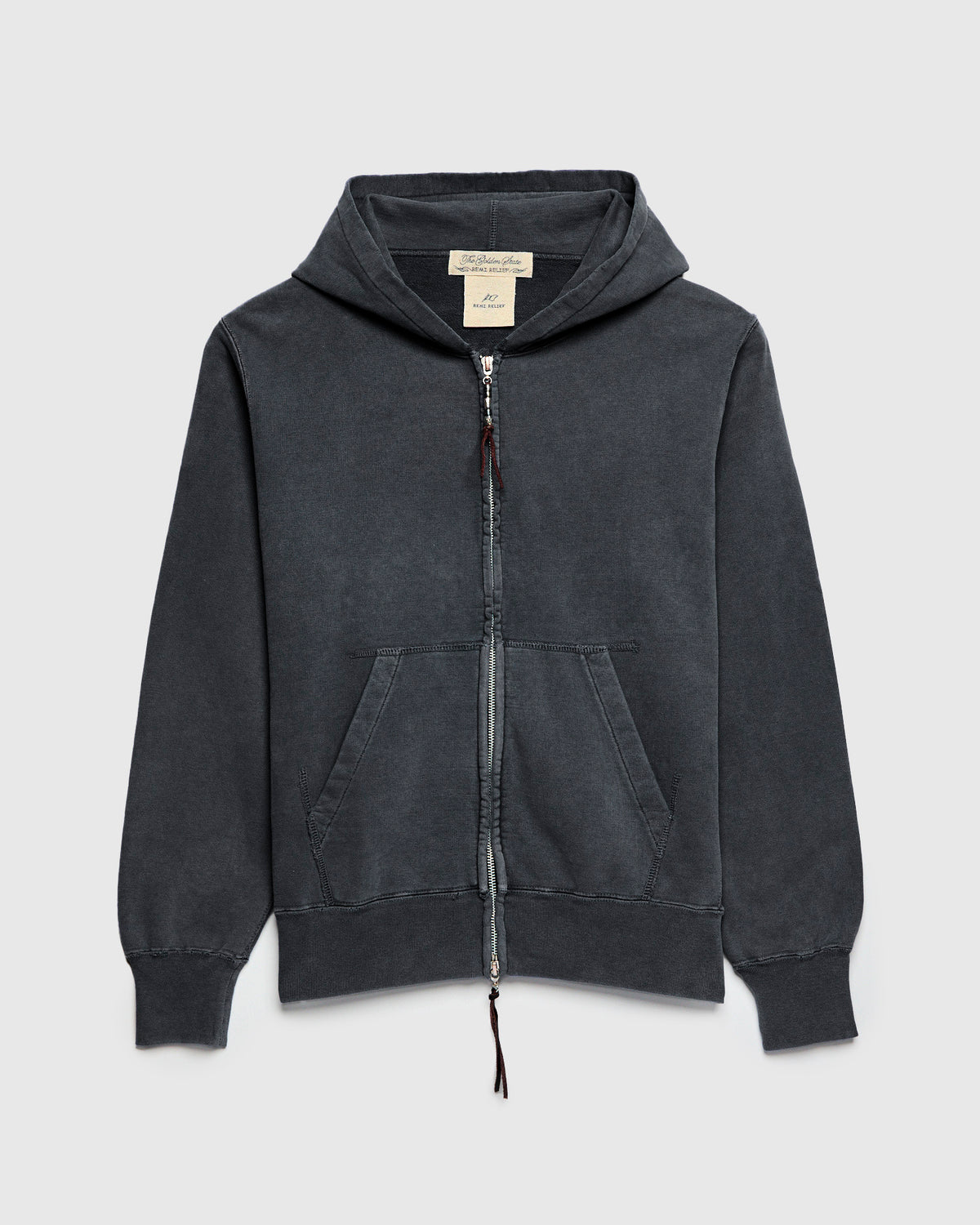Special Finish Zip Hoodie in Black – Blue Owl Workshop