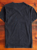 Slub Jersey Pocket T-Shirt in Black Indigo