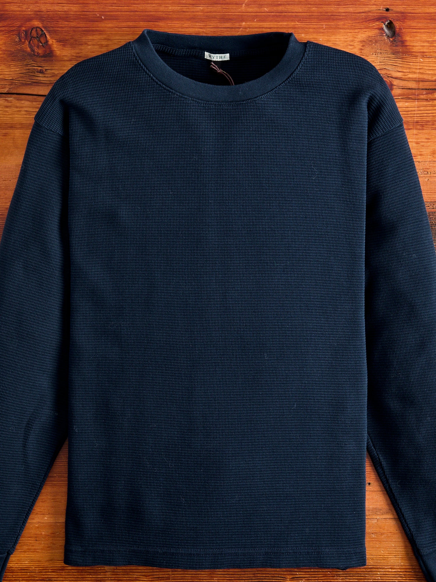 Cotton Longsleeve Thermal Cream main image 1