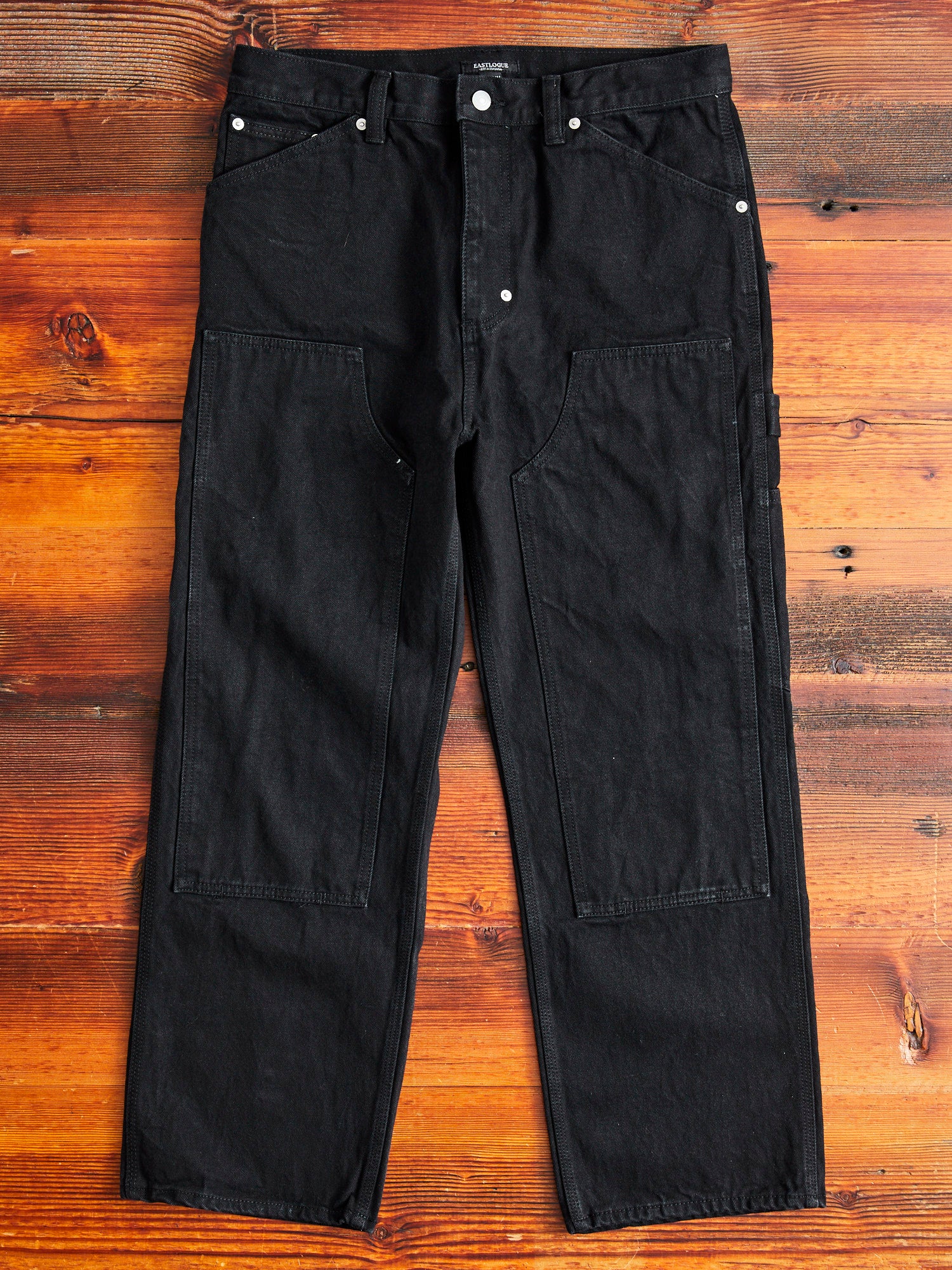 Inspiring Black Double Knee Pants Images