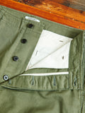 Explorer 10P Pants in Olive Backsatin