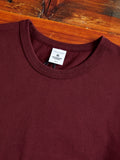 Ringspun Jersey T-Shirt in Crimson