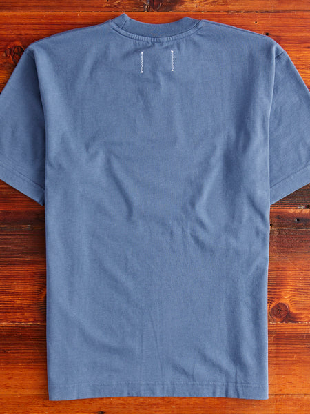 Midweight Jersey T-Shirt in Washed Blue – Blue Owl Workshop