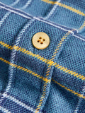 Blue Water Button-Up Shirt in Cerulean