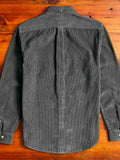 Lobo Button-Up Shirt in Anthracite