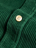 Lobo Button-Up Shirt in Green