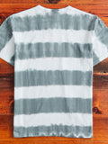 Stratum Tie-Dye Border T-Shirt in Grey