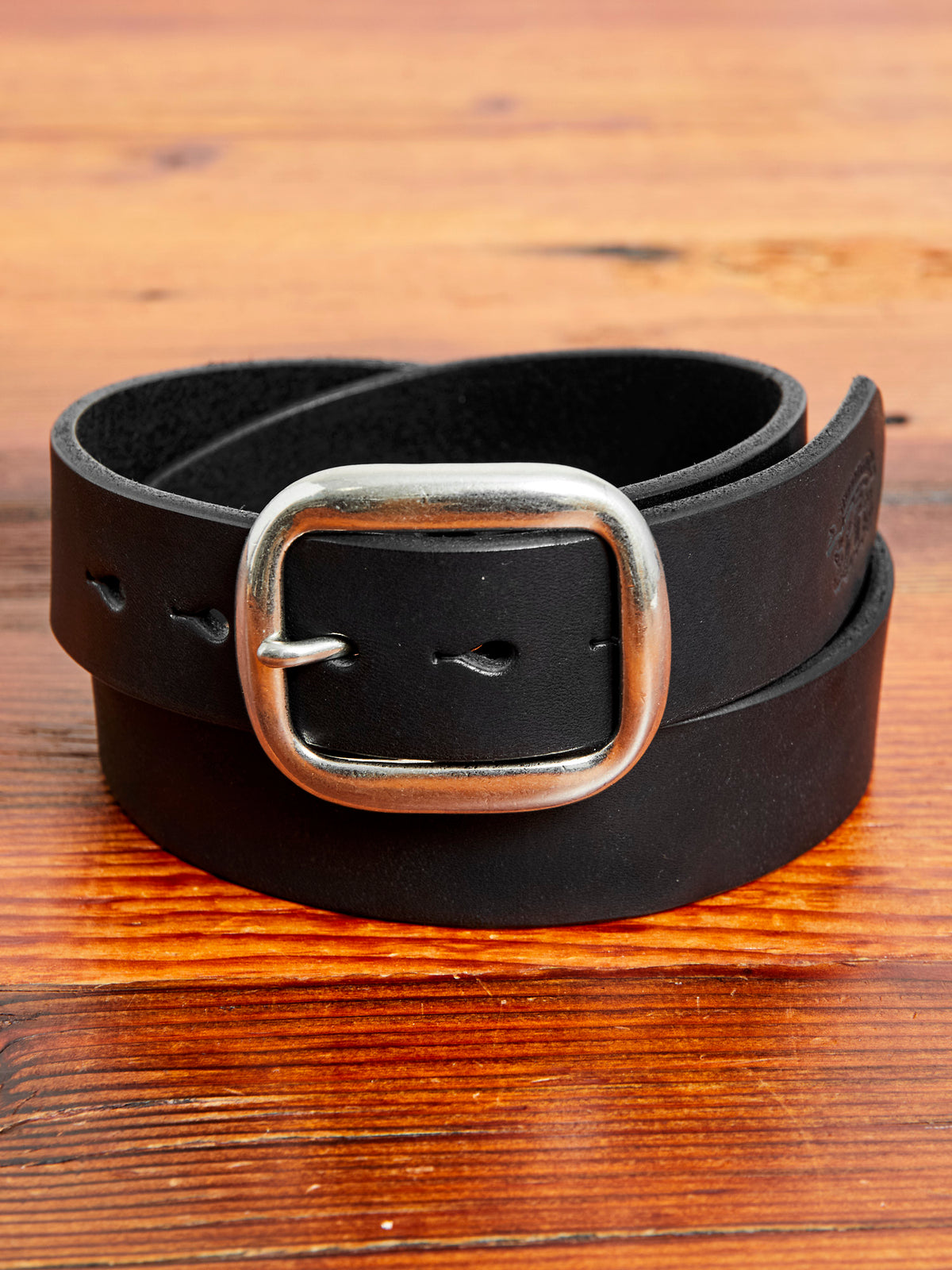 B-81 Leather Belt in Black – Blue Owl Workshop