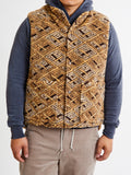 60/40 Cloth Reversible Vest in Beige
