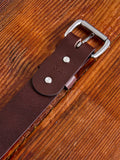 "Standard" 11oz Leather Belt in Cognac