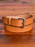 "Standard" 11oz Leather Belt in Saddle Tan