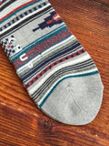 Monument Valley Sock in Light Grey