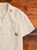 Spring 2 Button-Up Shirt in Ecru