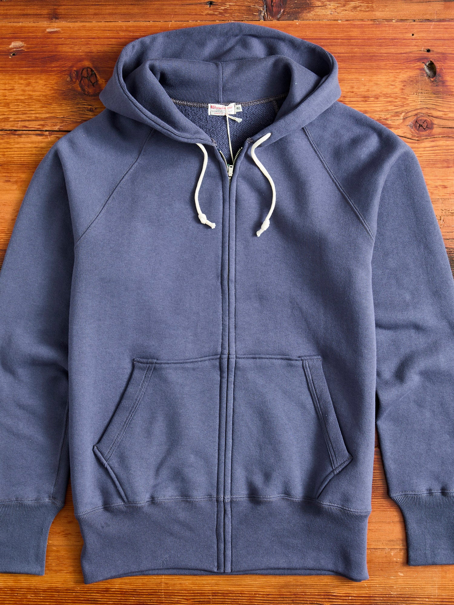 Men's Dot Pattern Zip Up Hoodie - Drawstring, Pocket, For Cycling & Casual Wear (Blue)