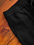 Linen Easy Pant in Black