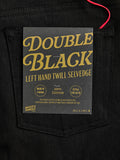 "Anniversary Left Hand Twill - Double Black Edition" 13.75oz Selvedge Denim - Weird Guy Fit