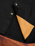 Crissman Denim Overshirt in Den Black