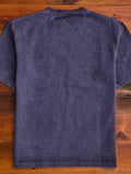 Heavyweight Pigment Dye Pocket T-Shirt in Faded Purple