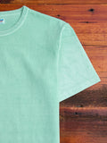 Stand Wheeler Pigment-Dyed T-Shirt in Turquoise