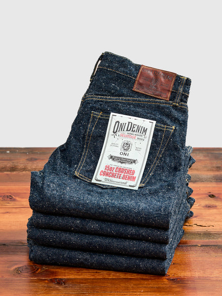288-CCD "Crushed Concrete" 15oz Selvedge Denim - Classic Straight Fit