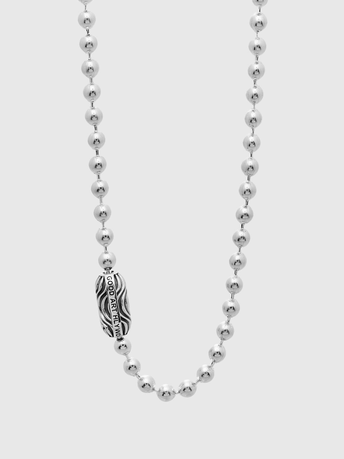 Desert Sessions Ball Chain Necklace in Sterling Silver – Blue Owl 