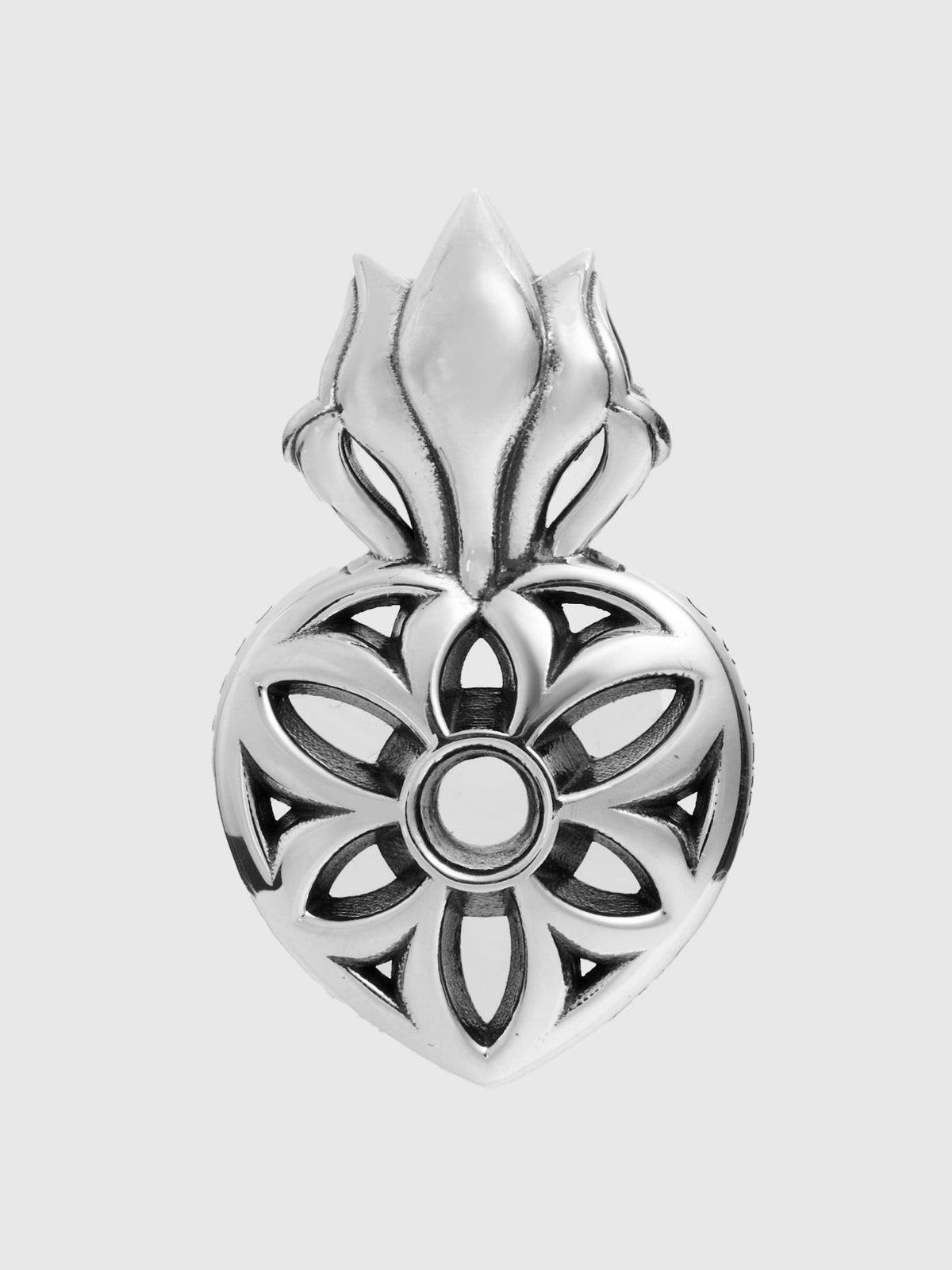Sacred Rosette Pendant in Sterling Silver – Blue Owl Workshop