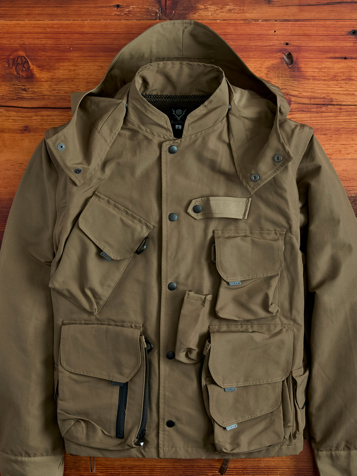 Crossgrain Tenkara Trout Parka in Olive – Blue Owl Workshop