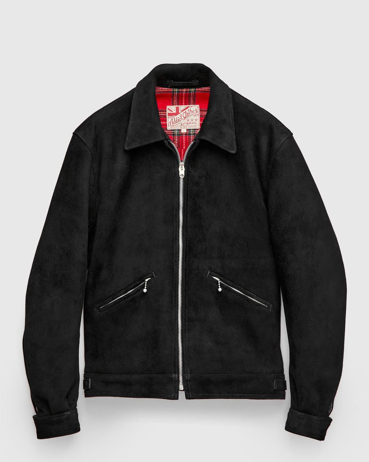 AD-00 Deer Suede Husky Jacket in Black – Blue Owl Workshop