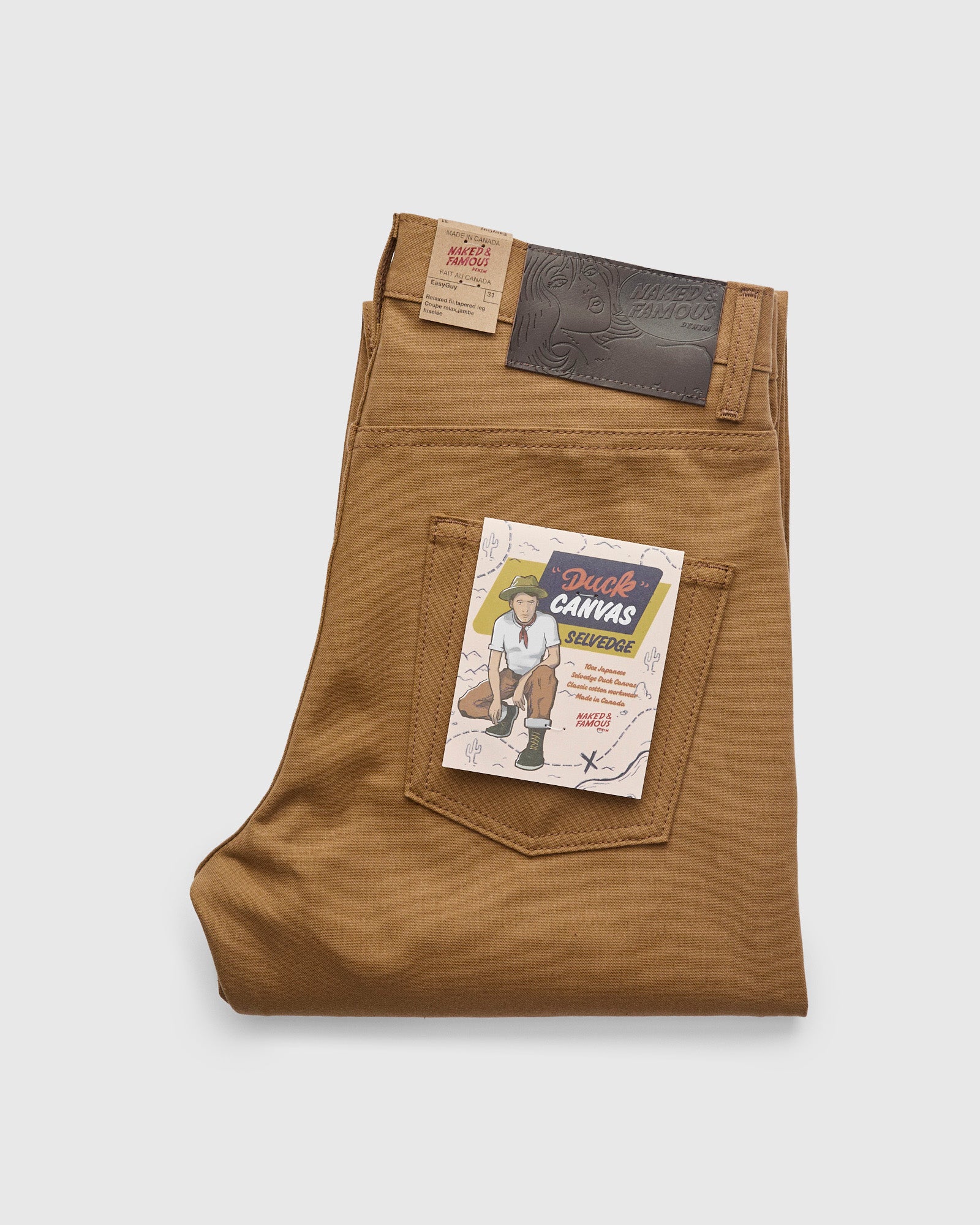 10oz Selvedge Duck Canvas - Easy Guy Fit – Blue Owl Workshop