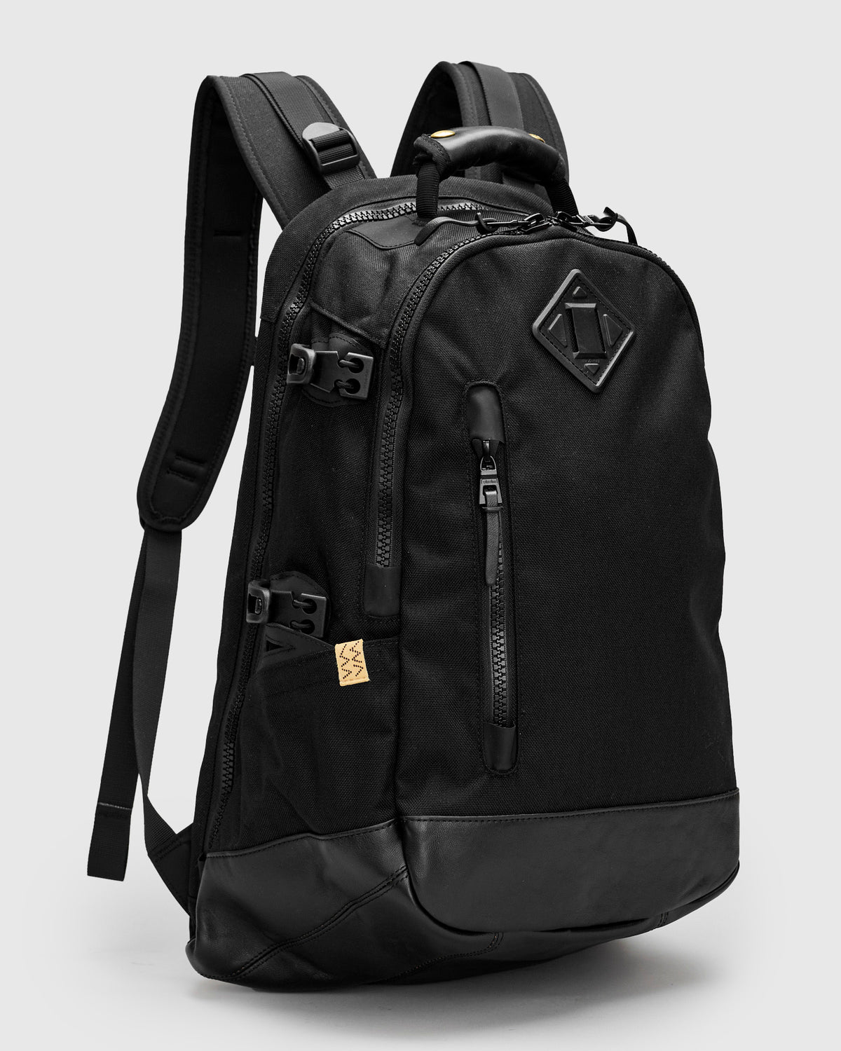 Cordura 20L Backpack in Black Lambskin – Blue Owl Workshop