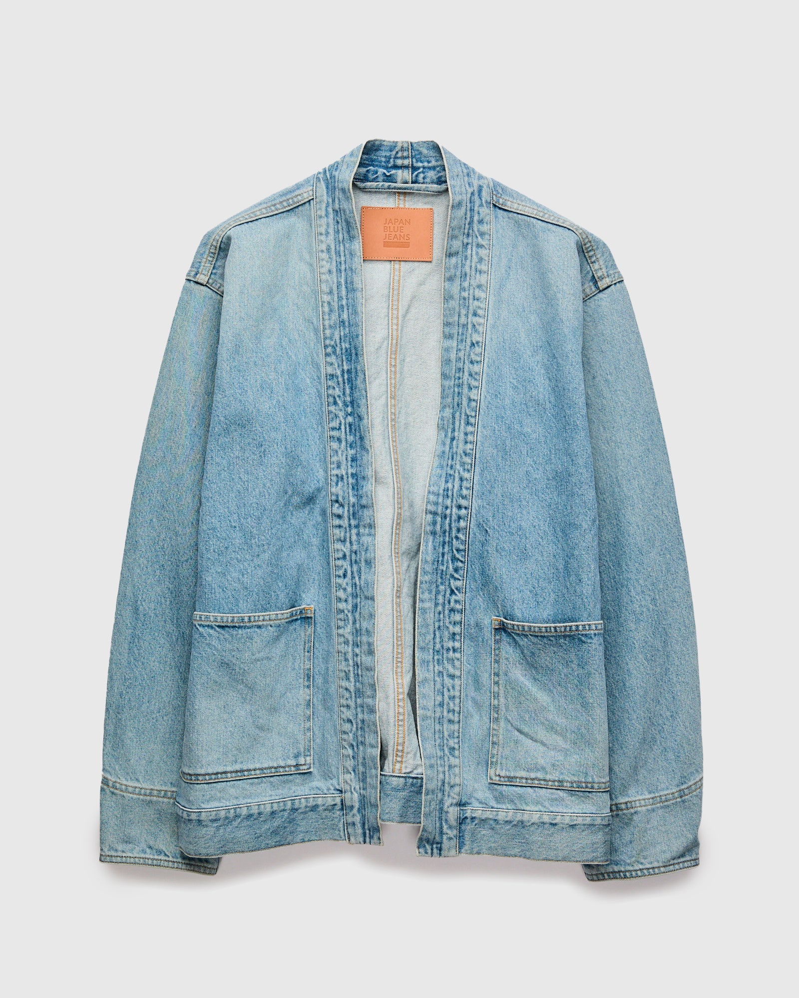 13oz Denim Haori Coat in Indigo – Blue Owl Workshop