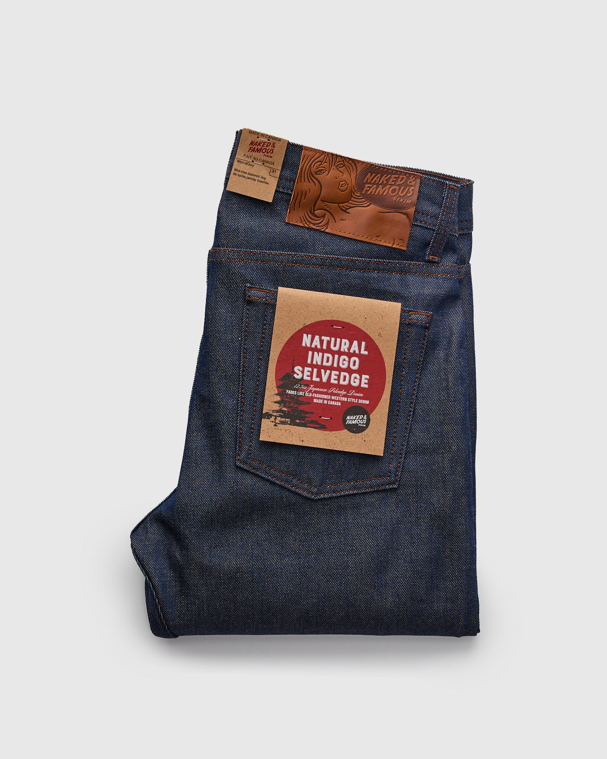 Natural Indigo Selvedge