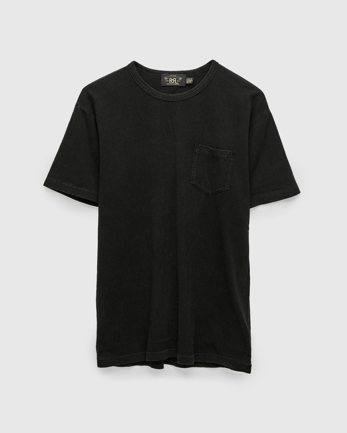 Slub Jersey Pocket T-Shirt in Black Indigo – Blue Owl Workshop