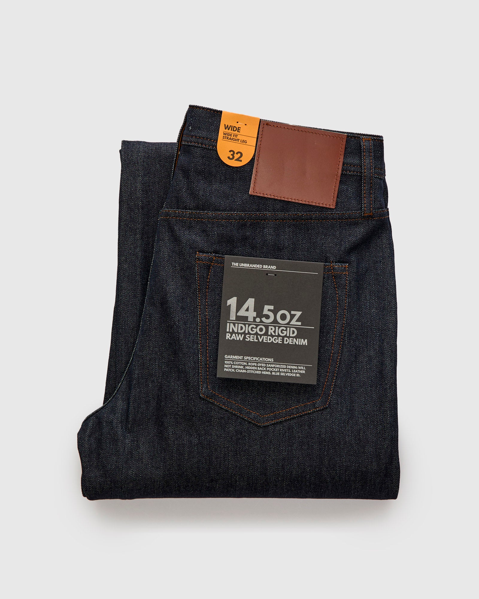 UB701 Selvedge Denim Wide Fit – Blue Owl Workshop