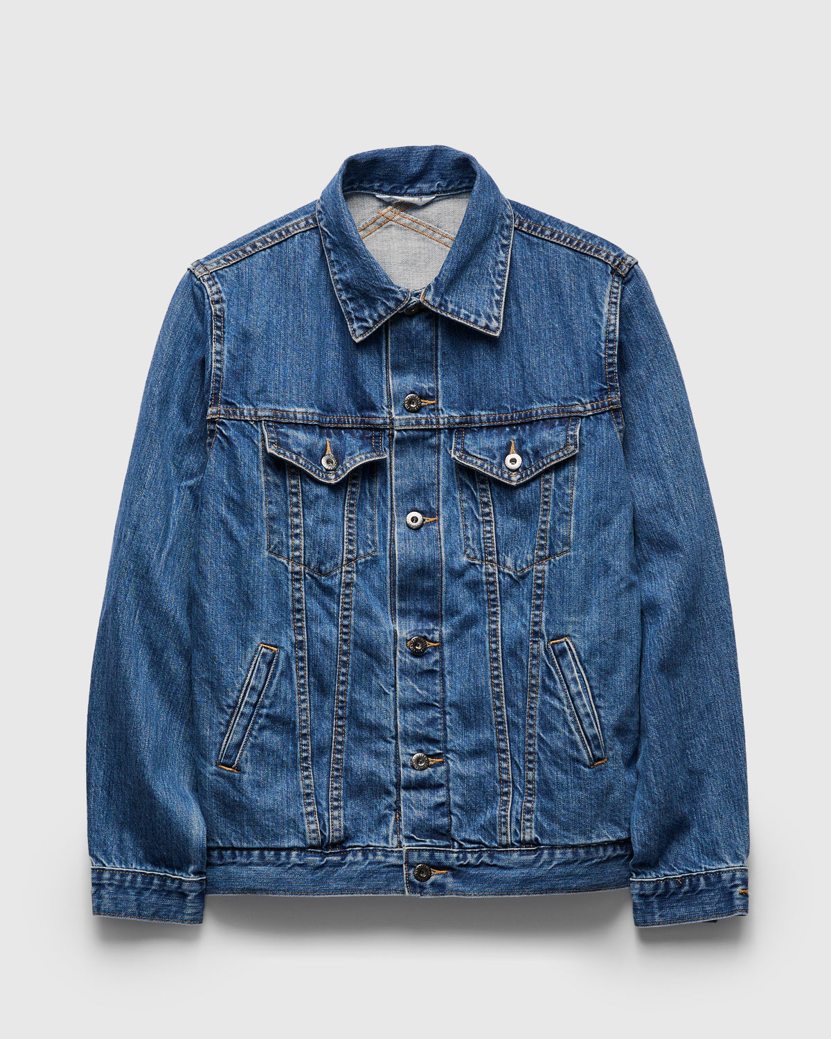 101x Stonewashed Type-3 Denim Jacket in Indigo – Blue Owl Workshop