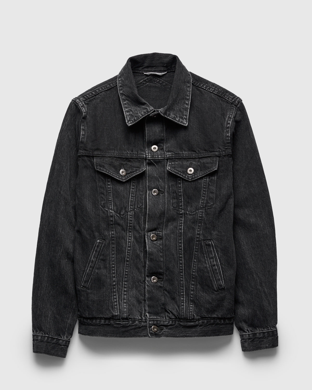 222x Stonewashed Type-3 Denim Jacket in Black – Blue Owl Workshop
