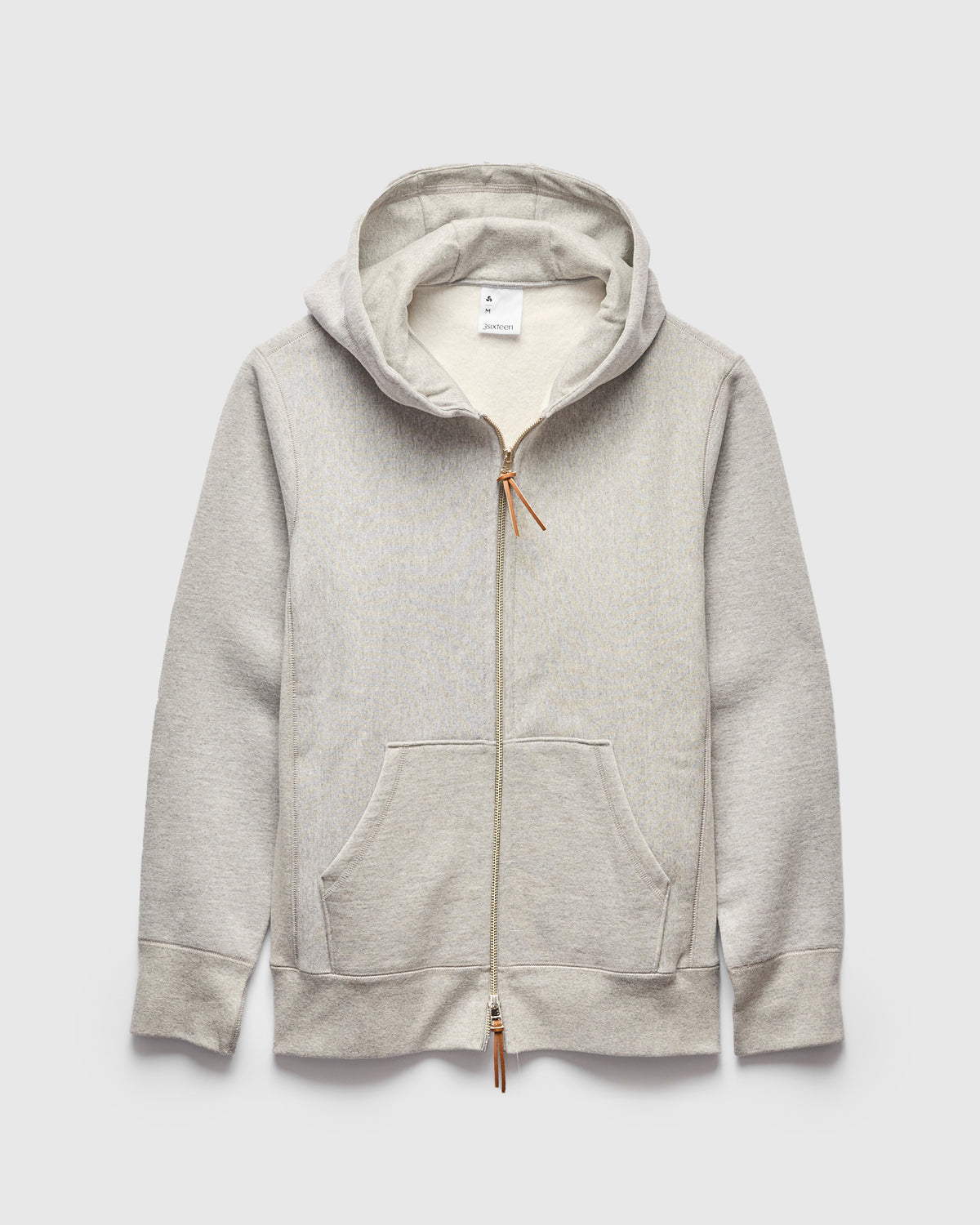 Heavyweight Zip Hoodie in Oatmeal – Blue Owl Workshop