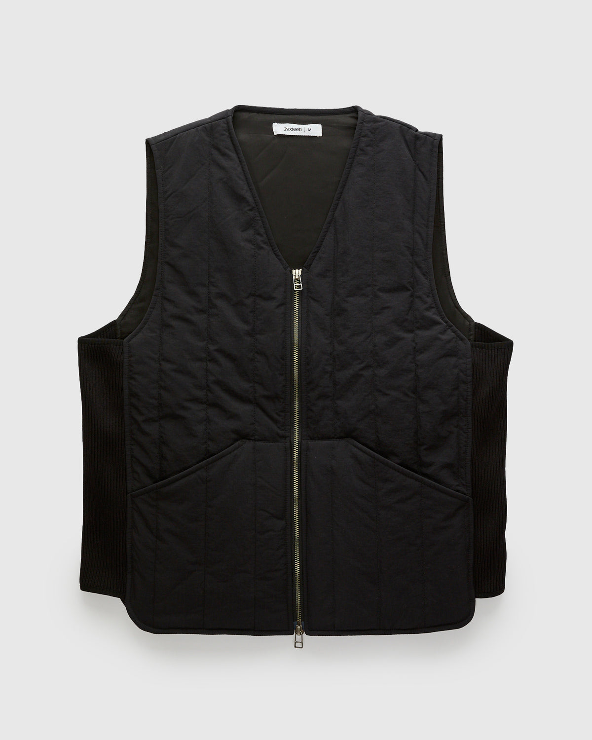 Liner Vest in Black Ripstop – Blue Owl Workshop
