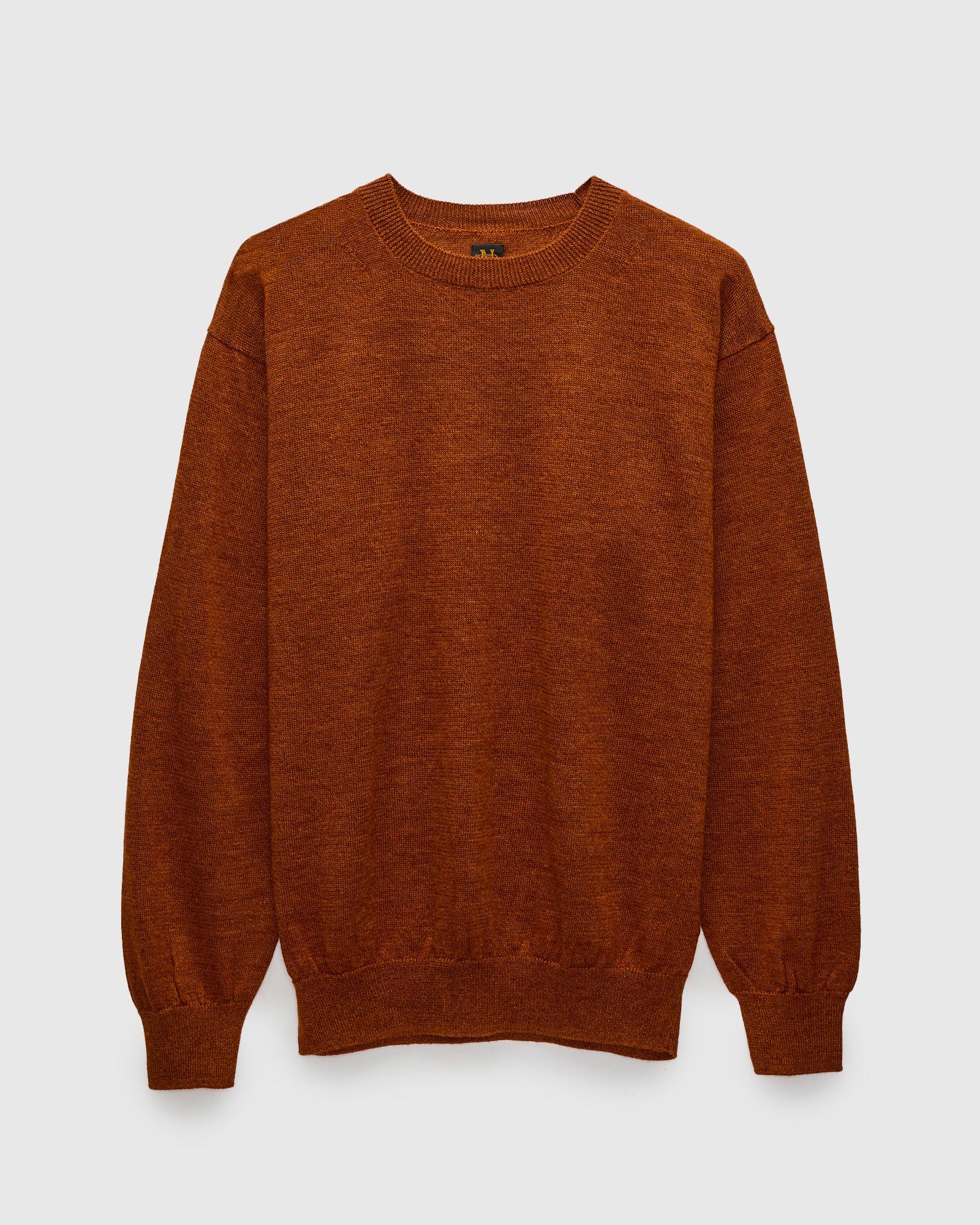 Ramie Wool Crewneck Sweater in Brick – Blue Owl Workshop