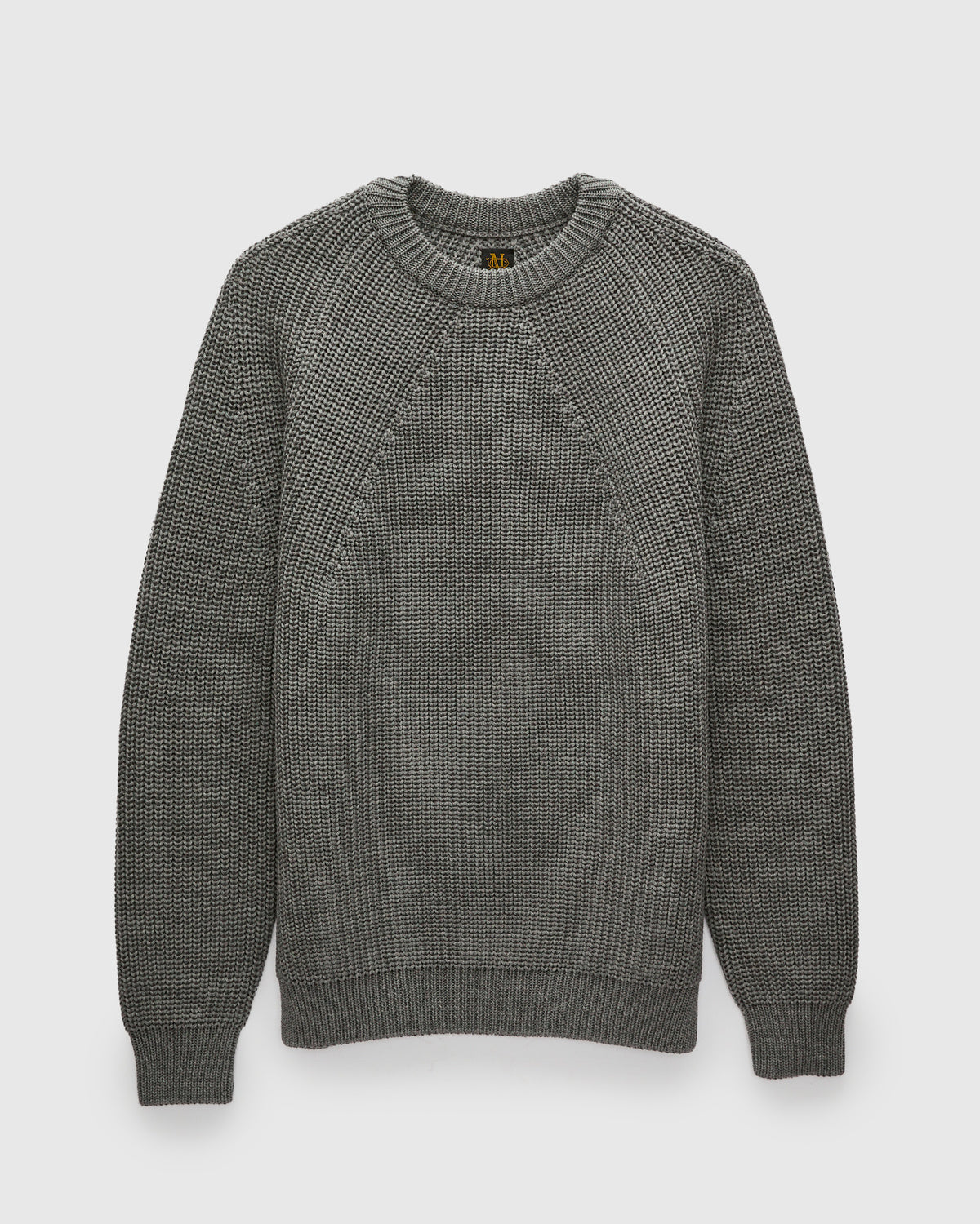 BATONER SIGNATURE CREW NECK グレイブルー Women