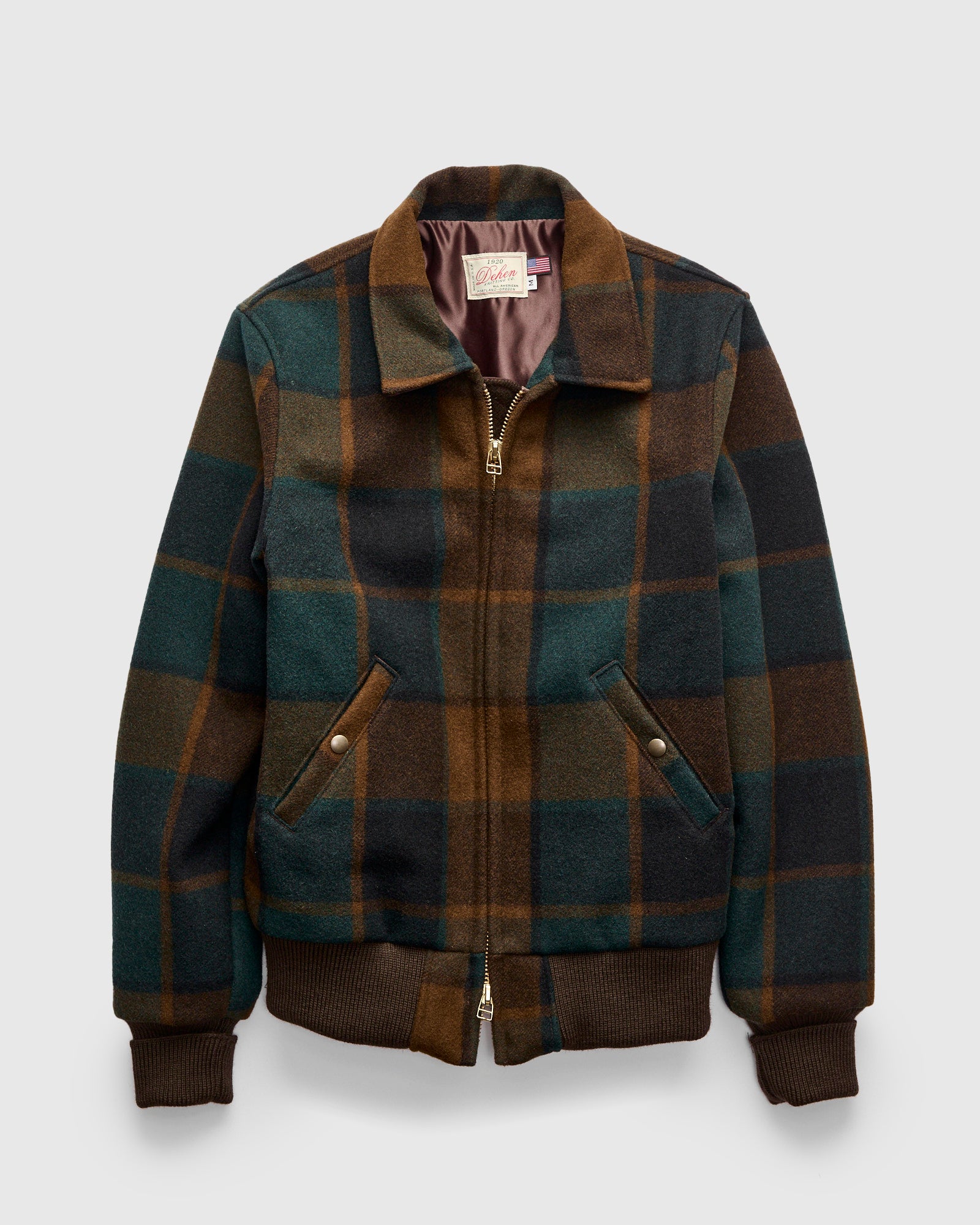 Weekender Jacket in Oregon Plaid – Blue Owl Workshop