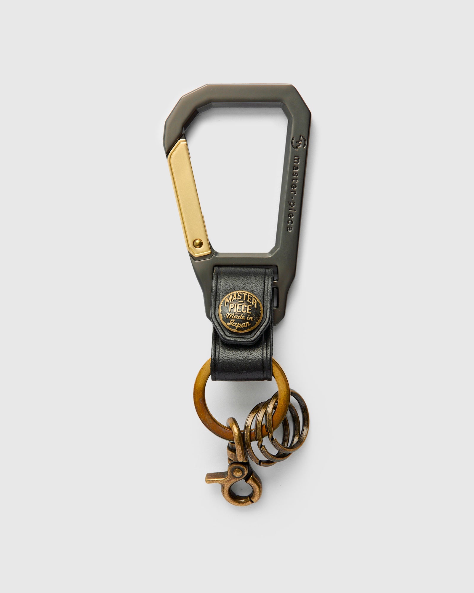 Carabiner Keychain in Black – Blue Owl Workshop