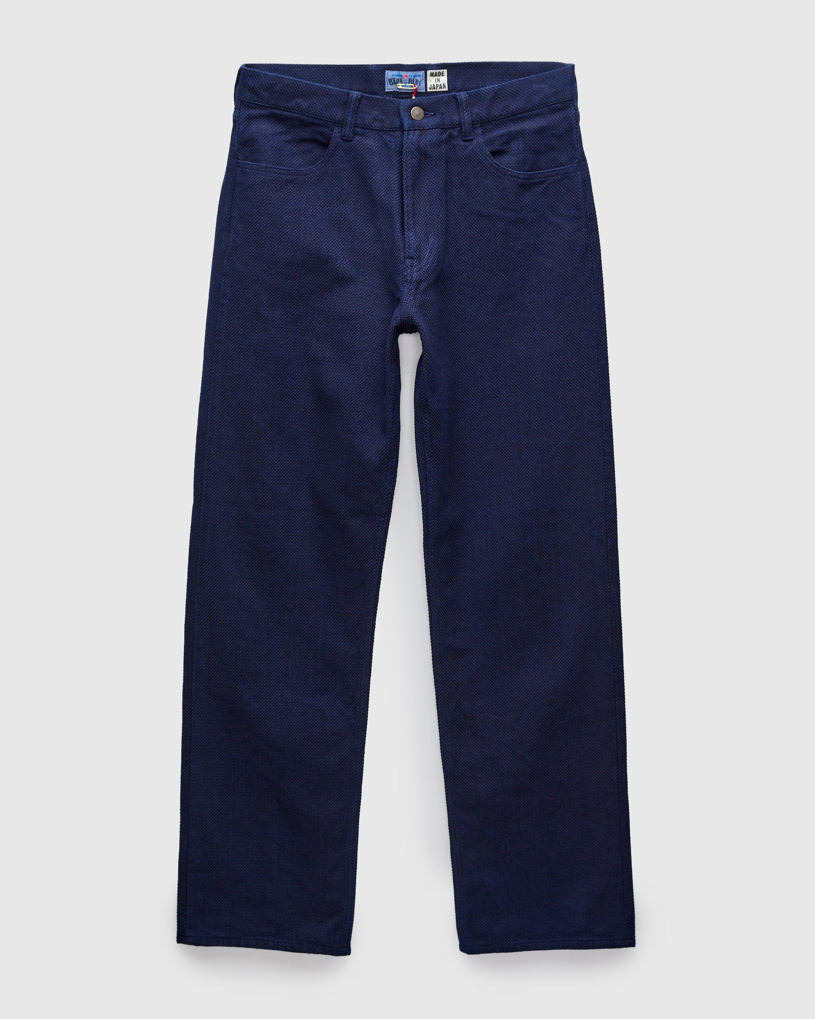 Double Cloth Sashiko Jeans in Hand Dyed Indigo – Blue Owl Workshop