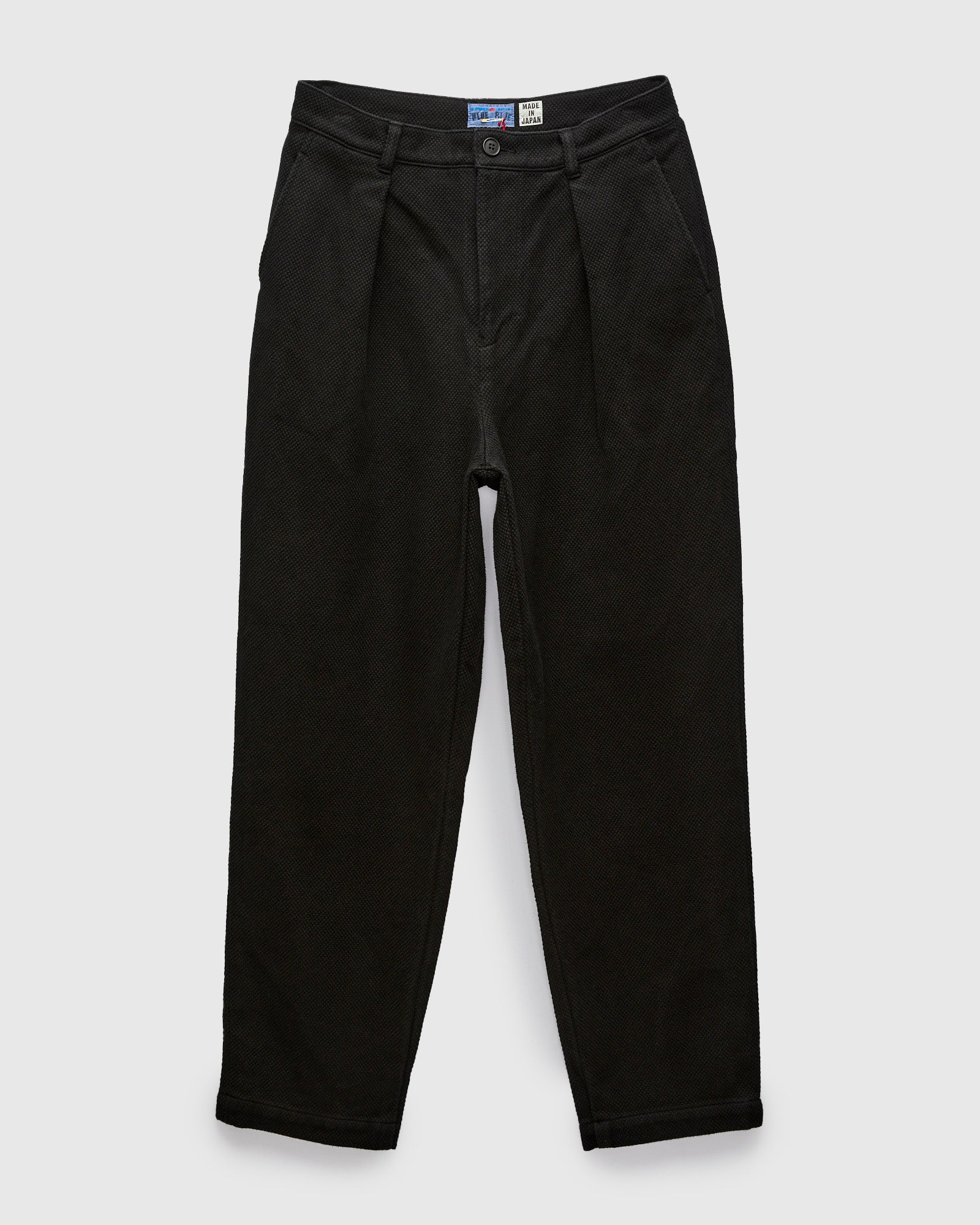 Double Cloth Sashiko Trousers in Black – Blue Owl Workshop