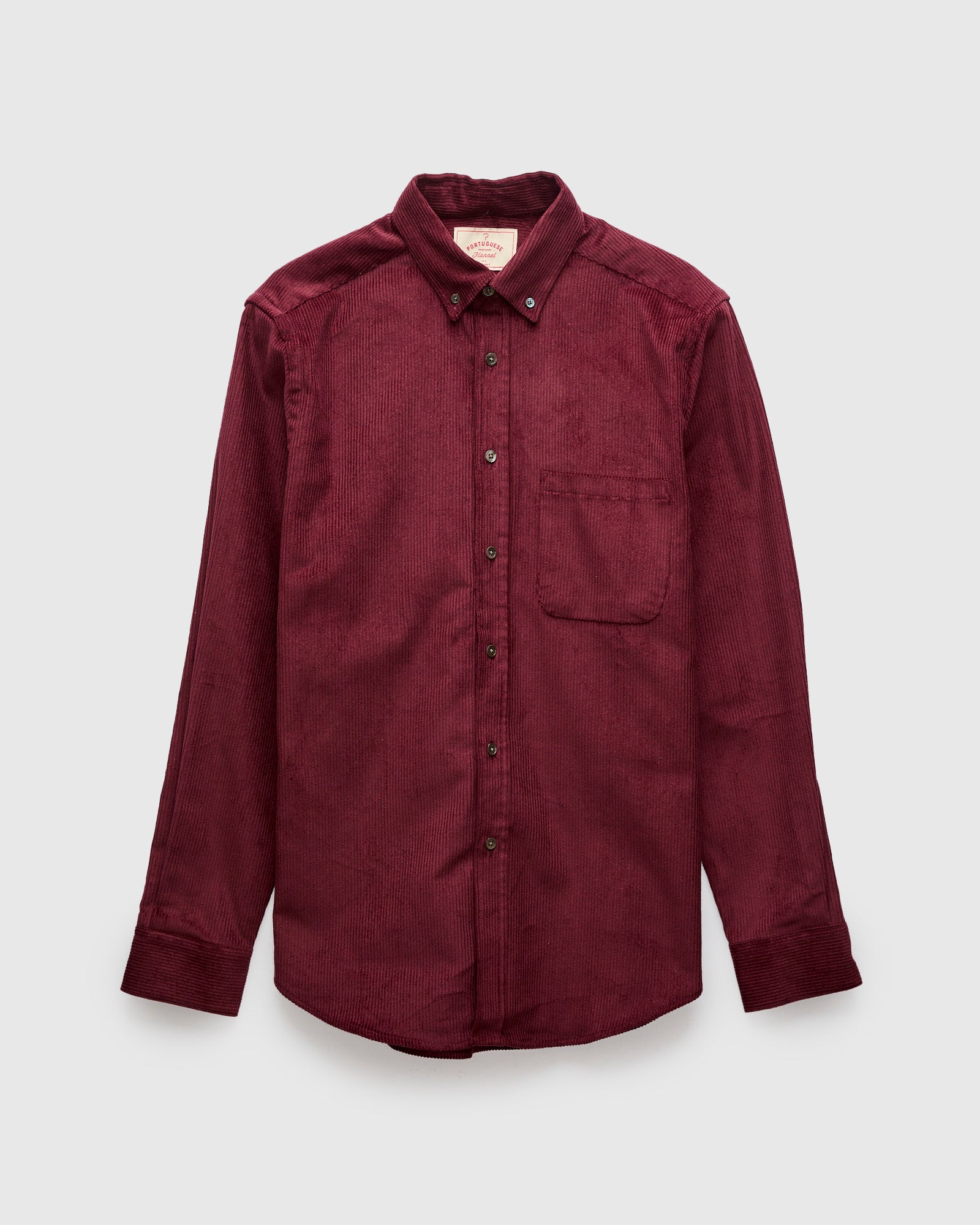 Lobo 2 Button-Up Shirt in Bordeaux – Blue Owl Workshop