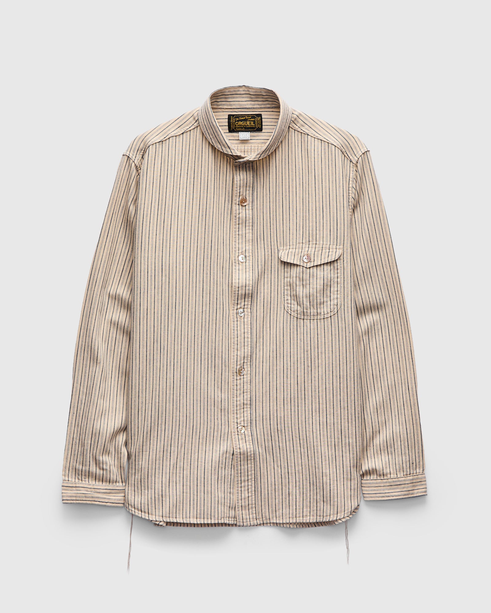 L'Or Asymmetry Collar Shirt アイボリー Y/Project White Classic Asymmetric Collar Shirt Y/Project