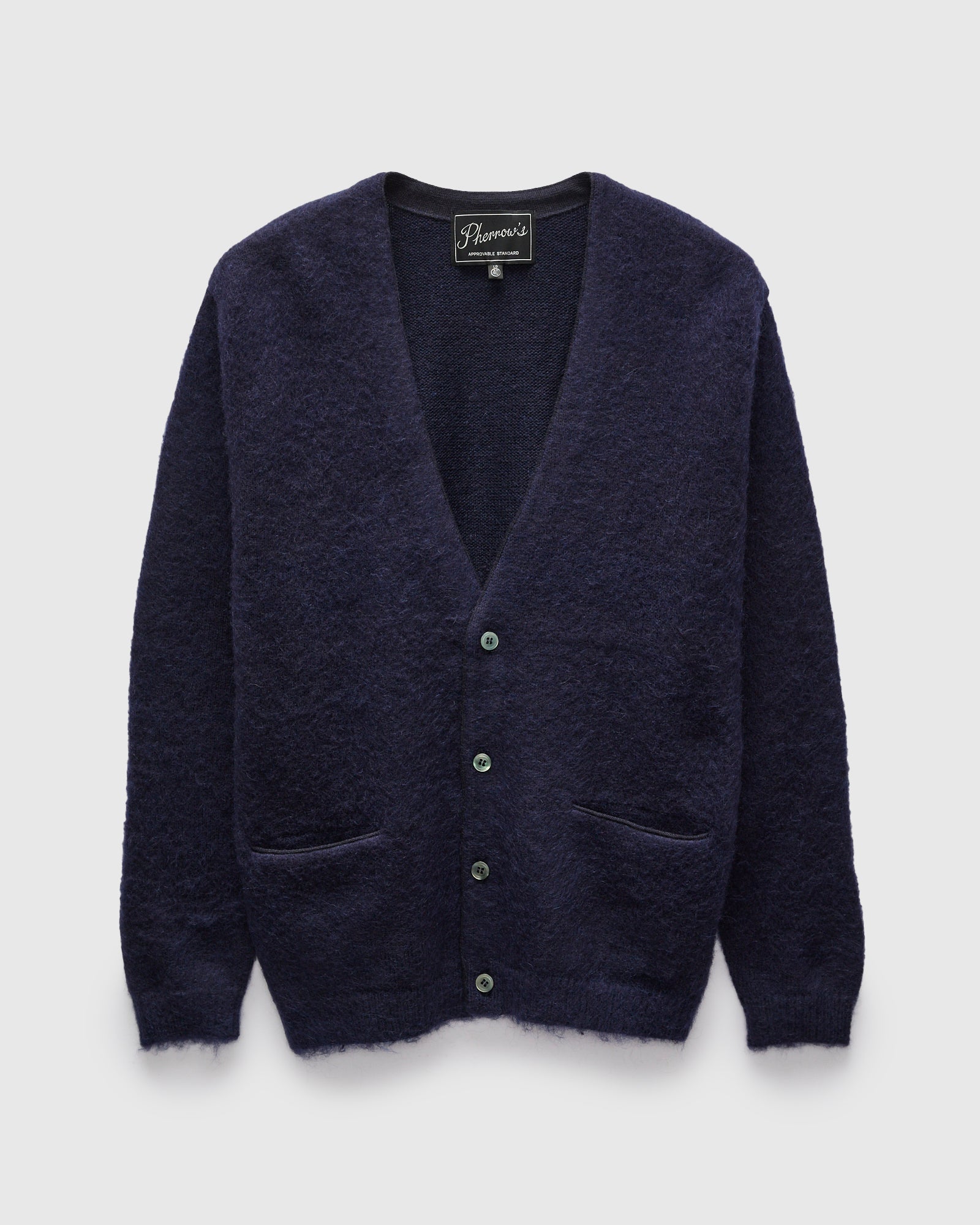 新品　SUNGALLERY SHAGGY MOHAIR CARDIGAN Shaggy Mohair Cardigan in Navy – Blue Owl Workshop